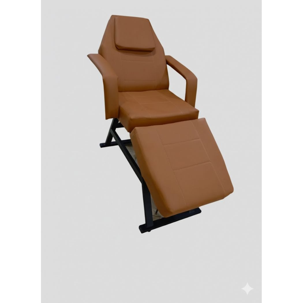 NewStyle Brown Facial Bed Double Support